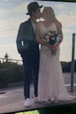 I just celebrated my civil courthouse wedding with my husband, a super small 16 person affair that had a lunch at a restaurant, cake to follow at home. I was so happy with how quickly my dress came and how it fit! The return process was super easy (I bought 2 different dresses and pairs of shoes just in case). 

It was POURING for most of the day of my wedding but the dress still looked great despite getting a little wet. It made me feel good to know I didn't break the bank on the dress considering the torrential rain. I felt beautiful, sexy, classy, and just LOVED the vintage lace feel of it.

I am so pleased with my dress, shoes, and experience with Lulus! - Marlene R.