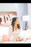 A little bit on the short side, but I'm only 5'1 so it was fine for me! Just beware if you're taller.
Really pretty and good quality! Wore it the morning of my wedding - Amanda T.