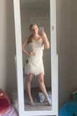 Loved how it fit super cute on me. No one had this style and I love standing out. Great out-of-the-comfort zone dress. I love spinning in the fringe. - Marlie R.