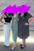 Love this dress! Can be dressed up or down. The fit is very flattering and sexy. The best part is you can wear a regular bra. - Lorri A.