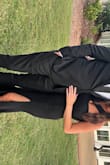 Love love!! Very nice and thick material!! Comfy but perfect for a black tie wedding! It was very stretchy and I definitely could have sized down though! - Danielle C.