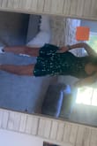 I bought this dress for my junior year homecoming. I was hesitant at first to buy one online as I am 5'10 and dresses seem to fit short on me. However, I was pleasantly surprised when I tried it on. The fit and quality of this dress were amazing and I can't wait to wear it again. This dress is a must-have for everyone! - Priscilla S.