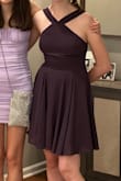 Fit perfectly. No bra is needed for 32B. Slightly wrinkled when it arrived - just threw it in the dryer for a few minutes and viola! Great value. Will do Lulus again. - Anika H.