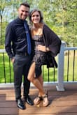 Absolutely love this dress! The perfect mix of classy and sexy. Not much stretch so make sure to order your size. - Lindsay H.