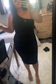 I loved this dress for a wedding! Super classy, got so many compliments, and can be worn long or short! Material is very flattering and accentuates your curves in the best way! - Brook H.
