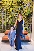Simple yet classy and elegant. Did the Last minute alteration and came out perfectly fine. - Paz M.