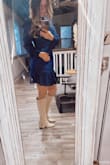 The color is so perfect and the fit is incredible. I felt amazing in this dress. It was classy, modest and flirty all at the same time. - Tristi O.
