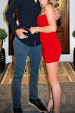 A plain, classic dress.  Fit a wee big in the back of waist area but still looks tailored and nice. - Meredith H.