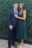 I had my eyes on this dress for months!! Last time I tried to order it was out of stock in my size, so when I needed a dress for a fall wedding & they had my size I couldn't resist! I ordered an XSmall & a Small and ended up going with the XSmall. Nothing was wrong with the small, I just felt more comfortable with the snugness of an XSmall since I couldn't wear a bra with the dress. I got so many compliments on the dress I can't wait for another event to wear it to again! - Nicole A.