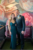 I wore this to a wedding. I did have to get it altered shorter because of my height. But other than that, I got so many compliments!! It's a beautiful dress! Wish I would have taken a photo of the back! - Jessica F.