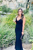 Perfect length with some heels. Good abd thick quality. No complaints! - Tara F.