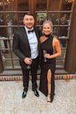 Such a showstopper. Wore to a wedding, felt gorgeous. Sexy but tasteful with the high neckline: material was thick and great quality. I was obsessed with this dress the second I saw it online and I'm so glad I purchased. Needed zero alterations and fit like a glove! Buy it!! - Brooke T.