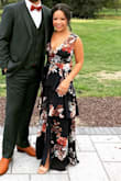 I'm petite so I altered it to remove the sleeves since my arms are short lol but I've never had more compliments on the dress. The dress is as beautiful with the sleeves but the overall fit was true to size. Highly recommend - Marissa P.