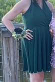 The color of the dress we purchased was absolutely beautiful. We did have to get the back of the dress altered because it was too big. I should have ordered a smaller size. 
This is the sixth dress I've purchased from Lulus and have no complaints with any of them. - Bridget O.