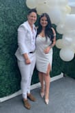 Absolutely loved this dress! Very comfortable stretchy material. Also thick and not see through which is hard to find with white. - Kayleigh L.