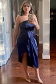 Totally loved the dress. I got many compliments. I did place a tape strip on the upper side where there is no strap to keep the fabric in place. - Marlein M.