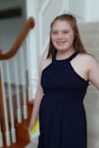 Beautiful fit and boosted confidence! Perfect size and style! Could not be more pleased with the dress!! - Christine M.