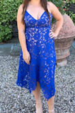 This dress is perfect! The color is gorgeous and the dress is very flattering. - Jessica T.