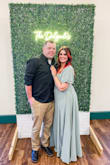 I got lots of compliments on the dress and the color! I have bright red hair so this color made my eyes and hair pop! Only thing I wish it had breast pads for more support! - Perrin