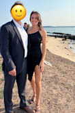 I wore this LBD to a fall wedding. It was very form-fitting without being tight and uncomfortable. I was able to dance all night with minimal riding up of the dress. My now fiance proposed the next day, which my mom claims is because of how this dress looked. If you're contemplating this dress, do it!! - Elise Q.