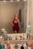 My only concern is that where the pieces of fabric overlap in the middle (in front of the lady parts) it comes up a bit high. Just something to be conscious of! Otherwise, it's stunning and of great quality. - Lexie B.
