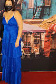 I wore this on a night out to the opera. It was gorgeous. My jewelry snagged the fabric a bit, unfortunately. I got a lot of compliments. - Crystal T.
