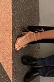 Wore these babies with jeans last weekend and to a wedding this weekend! Perfect color for any event! - Kara D.