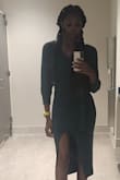 I couldn't wait to wear this and wore this the second the temperature dropped. I love how it first snug but also gives room to breathe. It's my new fave fall dress. - Vernecia S.