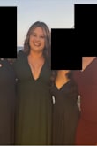 I was very happy with how this dress came out, but I did make some changes. I wear a 34I, not the 34DDD that was the highest they'd let me choose for this review. I'm also on the shorter side, so I knew I would need to get this tailored. I ended up taking a few inches off the hem and using some of the excess material to increase the width of the bust pieces. I know that's a style, but I felt very exposed on the sides before alteration, almost like the amount of fabric in the bust hadn't changed with the increasing size. I only have room for two photos here, so I've included a front picture and a picture of the pre-altered side. I needed to create a tape bra to wear with this, which you can see some of in the photo of the pre-altered dress. It was definitely tricky with my larger bust, but overall I'm really happy with the way I looked. Took some work, but worth it IMO! - Taylor D.