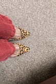 I love these pointed toe, leopard print shoes. I will buy more. They look and feel great. Highly recommend. - Teresa M.