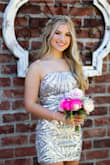 My daughter picked this dress for Homecoming. The dress was such great quality for the price ! The fit was perfect. She was absolutely stunning and very Pleased =. - Glenna M.