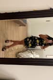 I love this design, but isn't the best for dancing because it slowly rises up when you start to move too much. Would definitely recommend for a dinner though. - Priscila H.