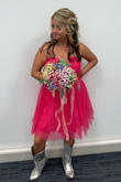 It was so much fun to wear! I changed into this at my wedding for the reception and everyone loved it! Fits great and I can't wait to wear it again! :) - Dena D.