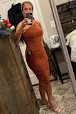 I cannot wait to wear this. It fits amazingly, is comfortable and flatters your curves. - Melissa C.