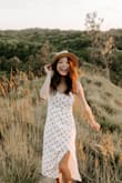 I usually don't wear midi or maxi dresses as they are usually too long for me but I fell in love with this dress! It actually fits perfectly without any alterations or adjustments. It's a great casual dress or you could definitely dress it up too. This dress truly blew me away and I couldn't be happier. Highly recommend! - Maddie B.