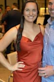 Absolutely loved this dress and received so many compliments. I'm 3 months postpartum so I expected to be uncomfortable in a dress but this was actually really loose and forgiving around the waist area. I probably would have sized down but might have been too tight in the bust (I'm currently one cup larger than normal). Would definitely recommend this one! - Kelly G.