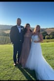 Gorgeous taupe color and perfectly draped. Wore this to a lovely vineyard wedding and danced the night away in comfort and style. Highly recommend! - Kristina D.