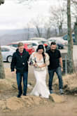 My husband and I decided to ditch our traditional wedding plans and do a very simple and sweet elopement-style ceremony. I originally had my eye on a $1400 wedding dress, but I'm SO GLAD I got this one instead! We got married outside on a January morning on a gorgeous mountain and this thing held up on its own It was light and still sturdy, it was comfortable, easy to make your own, and all in all the best decision I made (apart from the groom of course). If you are a baller on a budget like we were or just feel like you could do something a little untraditional, this gown was so beautiful and was just as flattering as the $1400 I almost got. - Christal T.