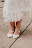 Classy and comfortable! Just the right amount of heel. Very flattering! - Kelly S.