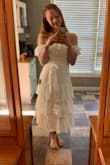 Such a beautiful dress! I bought it for my rehearsal dinner and I'm so excited to wear it! Such a perfect Dress! - Emily S.