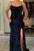 This dress is comfortable, beautiful, soft, and sexxxxy!! Makes your butt pop. The slit is perfection! - Cheyenne H.