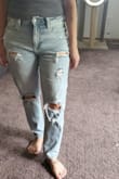 Let me start by saying I usually don't buy jeans online because I'm short. But wow I'm so glad I took the chance on these jeans. They fit so well and I like that I got the cropped because the length is perfect for me. Not cropped like the pictures but that's ok with me. Short people will understand the struggles. Lol. They are just fantastic jeans. I've already bought a different color and going to buy more. My new favorite jeans. - Lisa P.