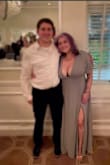 Love the material and color, it feels very high quality. It was very long I had to get it hemmed. Be prepared for a lot of cleavage - Alexis L.