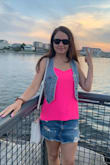 Wonderful vest, cute, and great quality. Fits me well, and goes well with a shirt, t-shirt or a blouse. Sexy and smart outfit and always stylish! Definitely recommend buying. - Victoria D.