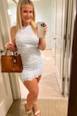Love the lace, love the height, and love the way it hugs my body!! - Rebecca R.