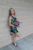 The fit, style, and color were all perfect! We had so many comments about the dress! We loved it! - Codi M.