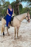 Beautiful dress, but is VERY long and very busty. I had to get it hemmed. I have a thick rib cage, but I am short so I had to get the straps hemmed too. Used for a photo shoot in Mexico. - Sarah R.