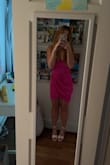 This dress is so comfortable and fits so well. The color is exactly what it is in the picture, and I could not be more happy with my purchase! I got this dress to wear to homecoming and I absolutely love it! - Paige H.