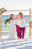 Perfect for a beach wedding. Fit was perfect except length which is to be expected. Many many compliments!!! - Lori L.