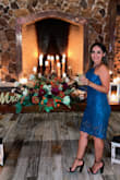 This dress is so beautiful and comfortable the size was S. Is like the picture. - Marosky G.